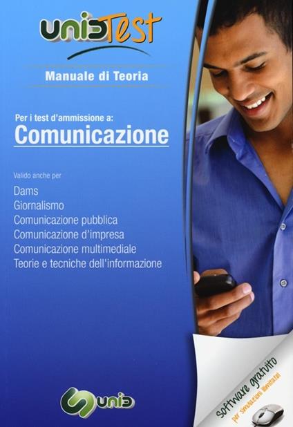 UnidTest 7. Manuale di teoria-Glossario per comunicazione. Manuale di teoria per i test di ammissione.. Con software di simulazione - copertina