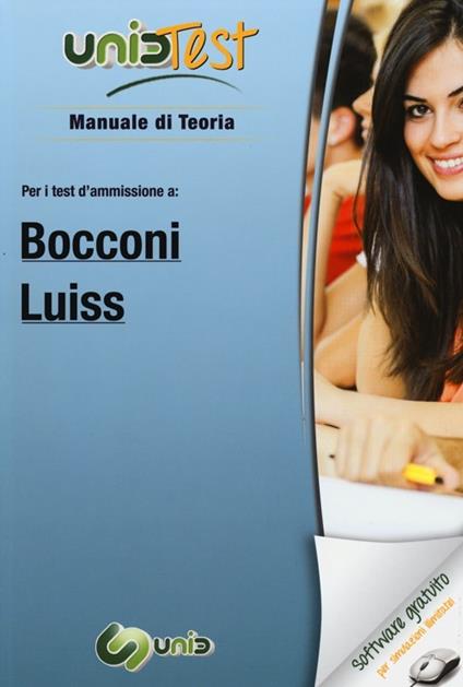 UnidTest 4. Manuale di teoria-Glossario per Bocconi e Luiss. Manuale di teoria per i test di ammissione... Con software di simulazione - copertina