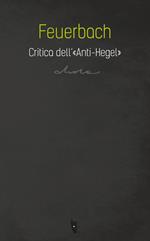 Critica dell'«Anti-Hegel»