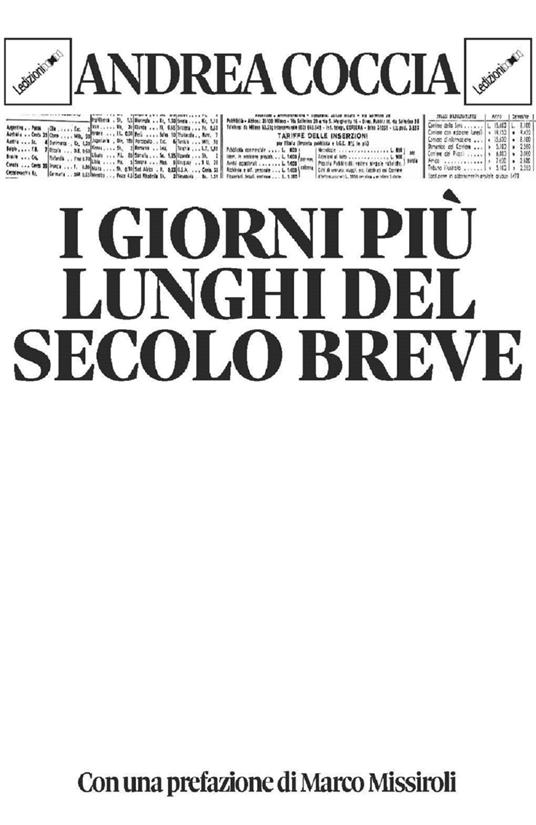 I giorni più lunghi del secolo breve - Andrea Coccia - ebook