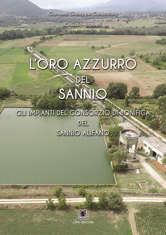 L' oro azzurro del Sannio. Gli impianti del consorzio di bonifica del Sannio Alifano. Ediz. per la scuola - Giovanni Giuseppe Caracciolo,Claudio Altobelli - copertina