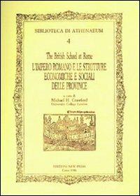 L'impero romano e le strutture economiche e sociali delle province romane - Michael Crawford - copertina