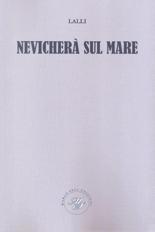 Nevicherà sul mare - Lalli - copertina