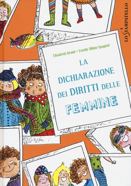 La dichiarazione dei diritti delle femmine - Élisabeth Brami - copertina