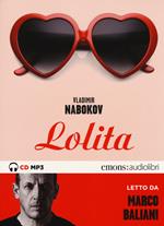 Lolita letto da Marco Baliani. Audiolibro. CD Audio formato MP3