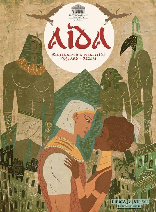 Aida. Adattamento a fumetti - Stefano Ascari - copertina