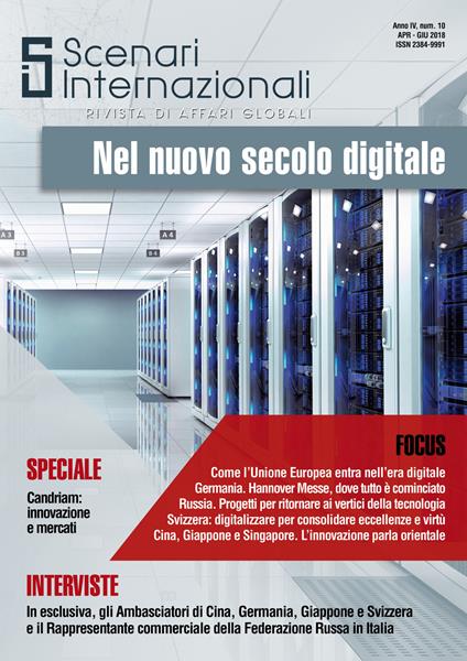 Scenari internazionali. Rivista di affari globali (2018). Vol. 10: Nel nuovo secolo digitale. - copertina