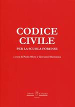 Codice civile per la scuola forense