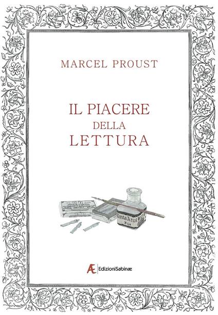 Il piacere della lettura - Marcel Proust - copertina