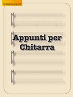 Appunti per chitarra. A5