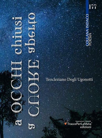 A occhi chiusi, a cuore aperto - Teocleziano Degli Ugonotti - copertina