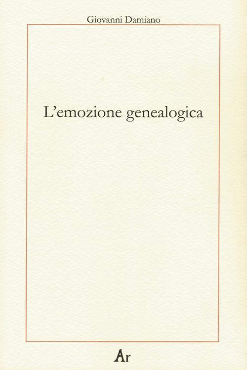 L' emozione genealogica - Giovanni Damiano - copertina