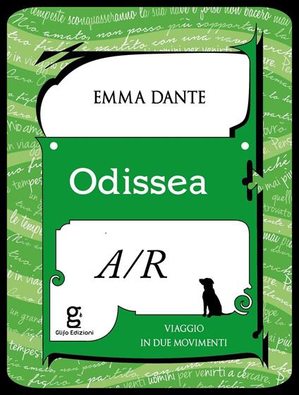 Odissea a/r. Viaggio in due movimenti - Emma Dante - copertina