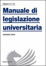 Manuale di legislazione universitaria