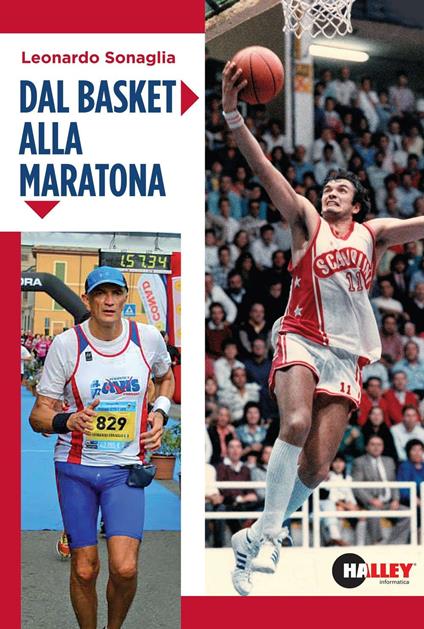 Dal basket alla maratona - Leonardo Sonaglia - copertina