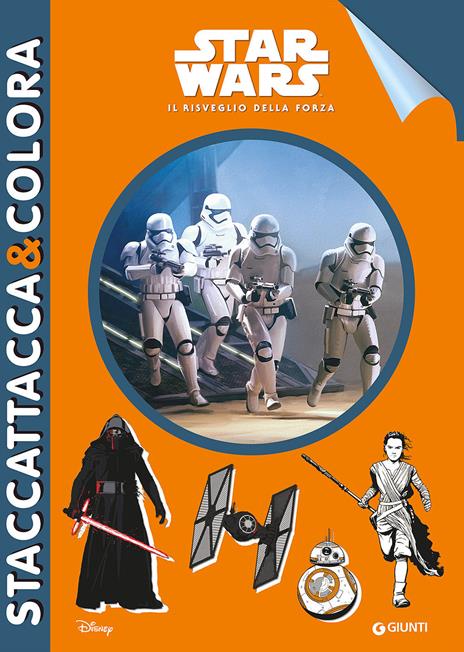 Star Wars. Il risveglio della Forza. Staccattacca & colora. Ediz. illustrata - copertina