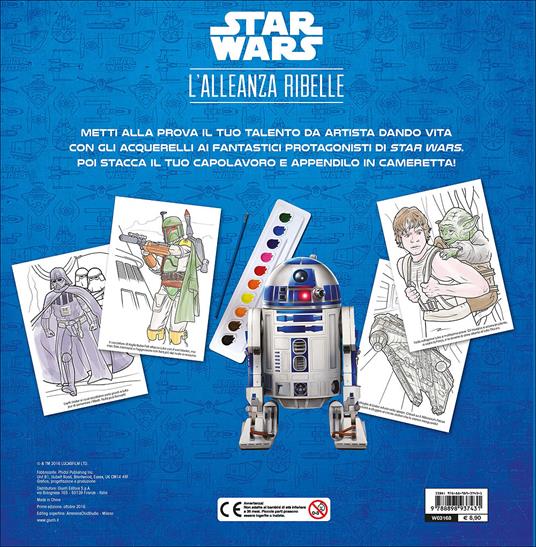 Star Wars. Libro acquerello. Ediz. illustrata. Con gadget - 2