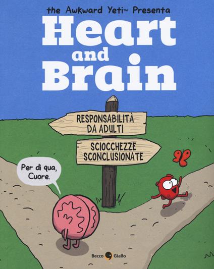 Heart and brain - Nick Seluk - copertina