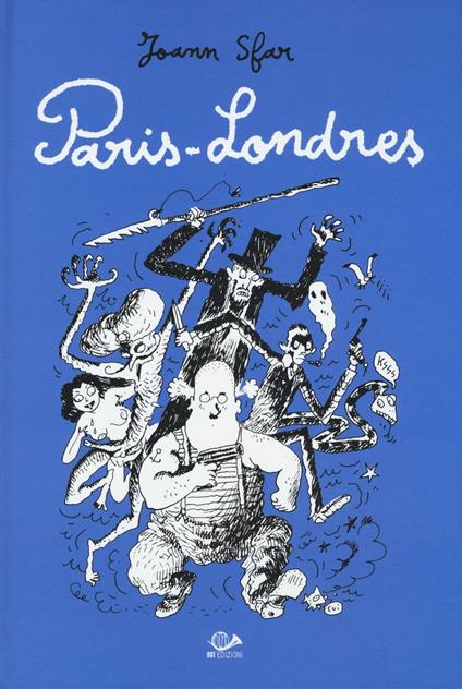 Paris-Londres - Joann Sfar - copertina