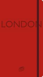 London. Notebook. Red cover. Ediz. italiana e inglese