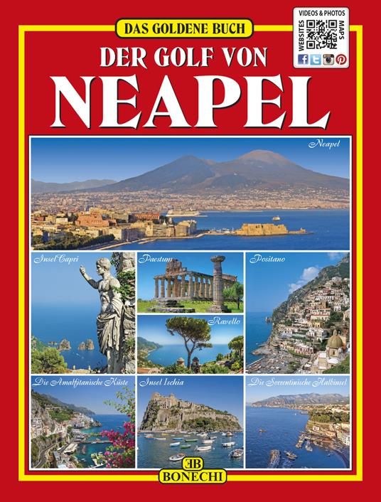 Il golfo di Napoli. Ediz. tedesca - copertina