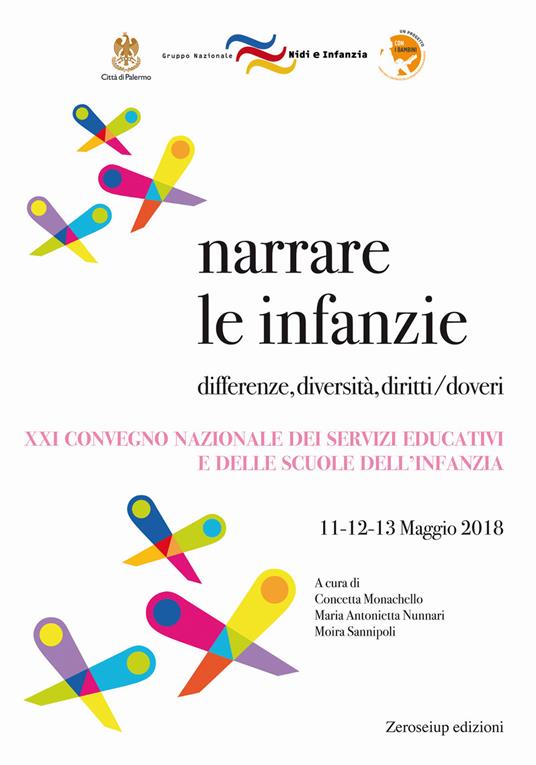 Narrare le infanzie. Differenze, diversità, diritti/doveri. Atti del Convegno (Palermo, 11-12-13 maggio 2018) - copertina