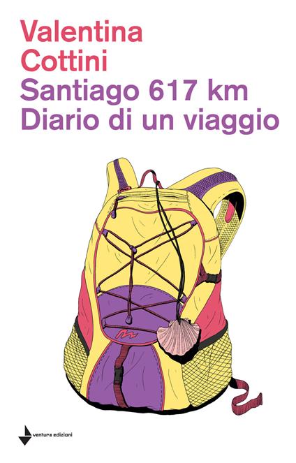 Santiago 617 km. Diario di un viaggio - V. Cottini - copertina