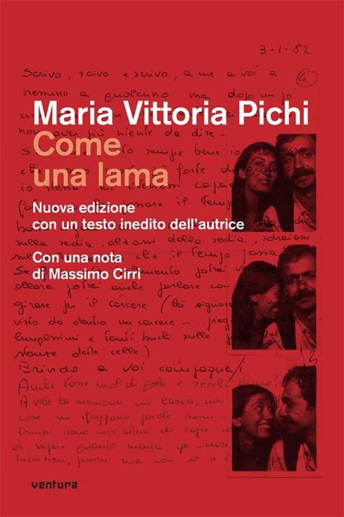 Come una lama. Nuova ediz. - M. Vittoria Pichi - copertina