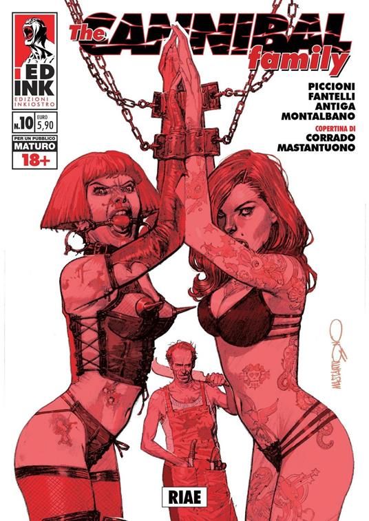 The cannibal family. Vol. 10: Riae - Stefano Fantelli,Rossano Piccioni - copertina