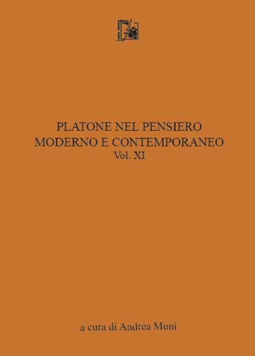 Platone nel pensiero moderno e contemporaneo. Vol. 11 - copertina