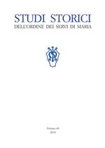Studi storici dell'Ordine dei Servi di Maria (2018). Vol. 68