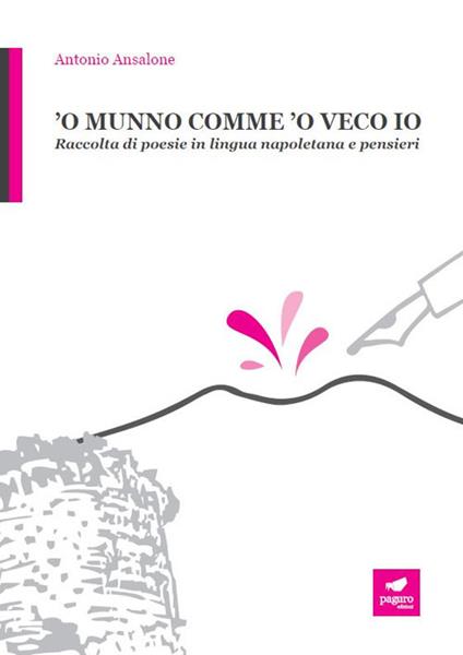 'O munno comme 'o veco io. Raccolta di poesie in lingua napoletana e pensieri - Antonio Ansalone - copertina