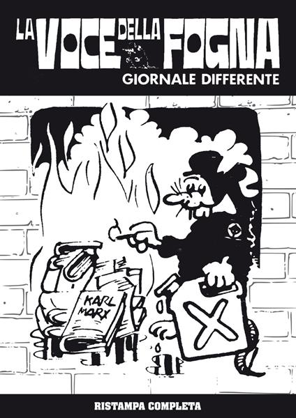 La voce della fogna. Giornale differente (1974-1983) - copertina