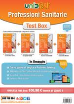 Test box professioni sanitarie: Manuale di teoria-Eserciziario commentato-Prove di verifica-10.000 quiz. Con aggiornamento online. Con app. Con e-book. Con software di simulazione