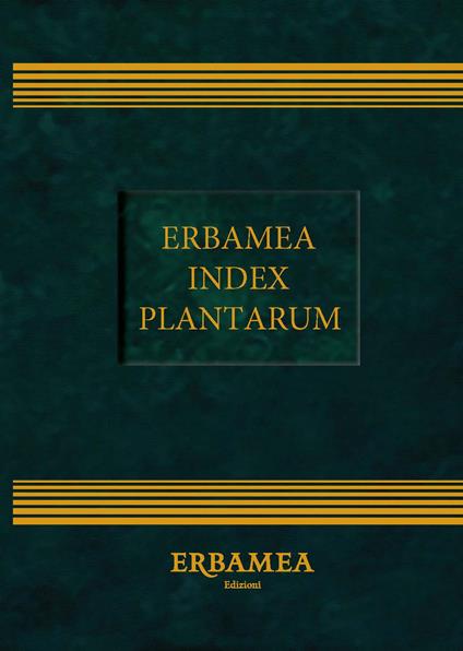 Erbamea index plantarum - copertina