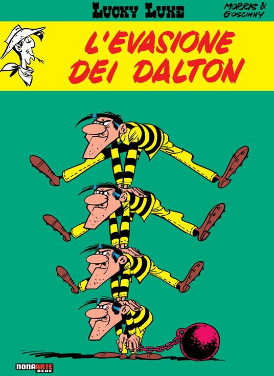 L'evasione dei Dalton. Lucky Luke - Morris,René Goscinny - copertina