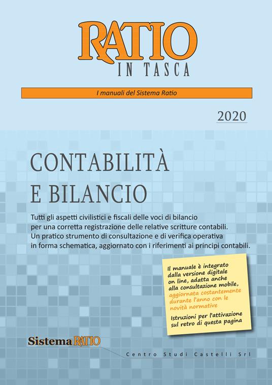 Contabilità e bilancio 2020 - copertina