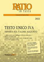 Testo unico IVA. Imposta sul valore aggiunto