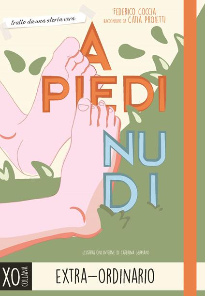 A piedi nudi - Catia Proietti - copertina