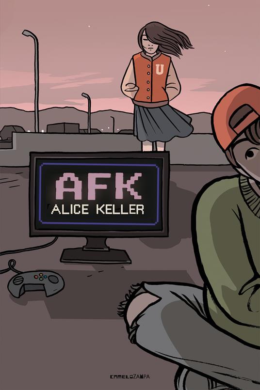 Afk. Ediz. ad alta leggibilità - Alice Keller - copertina