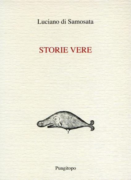 Storie vere - Luciano di Samosata - copertina