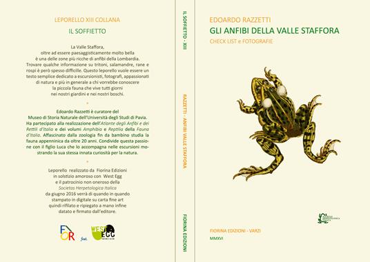 Gli anfibi della valle Staffora - Edoardo Razzetti - Libro - Fiorina - Il  soffietto, Leporello | laFeltrinelli