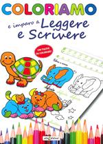 Coloriamo io imparo a leggere e a scrivere. Ediz. illustrata