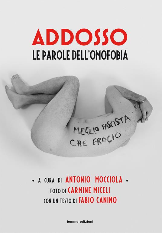 Addosso. Le parole dell'omofobia. Ediz. illustrata - copertina