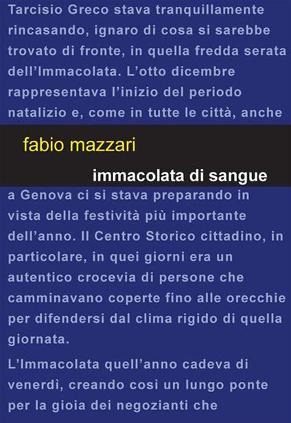 Immaccolata di sangue - Fabio Mazzari - ebook