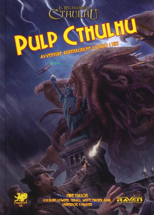 Pulp Cthulhu. Avventure adrenaliniche contro i miti - Mike Mason - copertina