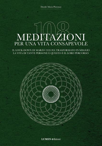 108 meditazioni per una vita consapevole - Davide Maria Pirovano - copertina