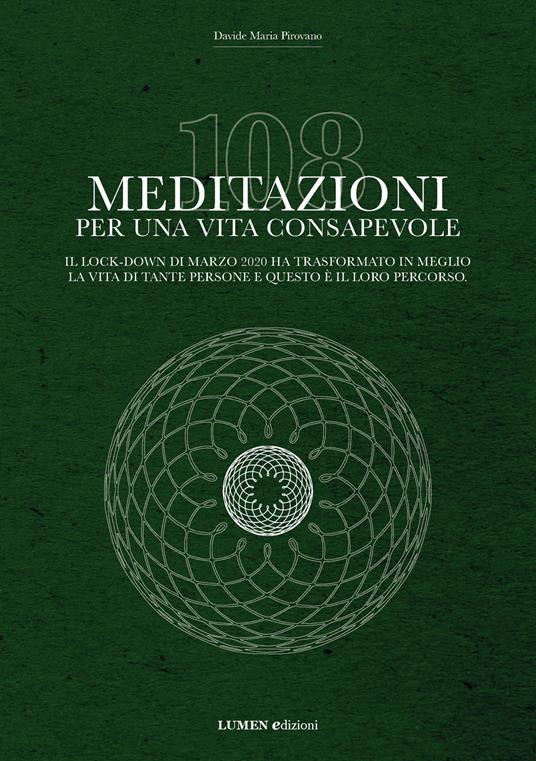 108 meditazioni per una vita consapevole - Davide Maria Pirovano - copertina