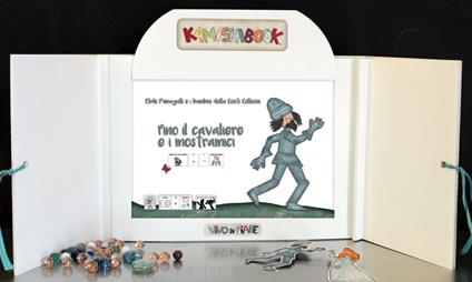 Pino il cavaliere e i mostramici. Testo in simboli. Kamishibai. Ediz. illustrata. Con audiolibro - Elide Fumagalli,I bambini della Conti Colleoni - copertina