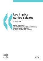 Les impôts sur les salaires 2008